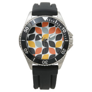 Farbenvolles, einzigartiges, trendiges, urbanes Bl Armbanduhr