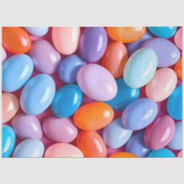 Farbenvolles Jelly Bean Art Tissue Paper Seidenpapier