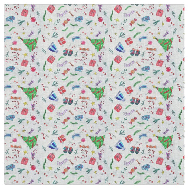 Farbenvolles Muster von Confetti Streamers Stoff (Nahaufnahme)