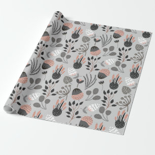 Farbenvolles Sommermuster Geschenkpapier