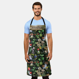 Farbenwald Pilze Moss Name Schürze