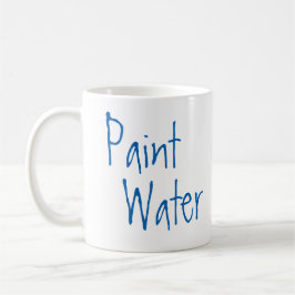 Farbenwasser nicht lackieren Wasser für künstleris Kaffeetasse