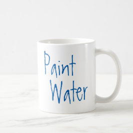 Farbenwasser nicht lackieren Wasser für künstleris Kaffeetasse