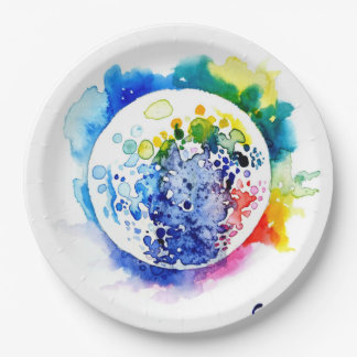 Farbenwelt Pappteller