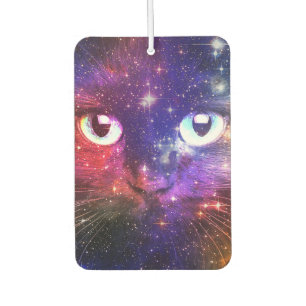 Farbexplosion-Galaxie-Katze Autolufterfrischer