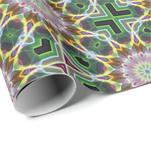 Farbexplosion Geschenkpapier