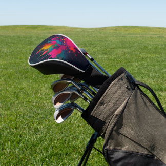Farbexplosion Golf Headcover