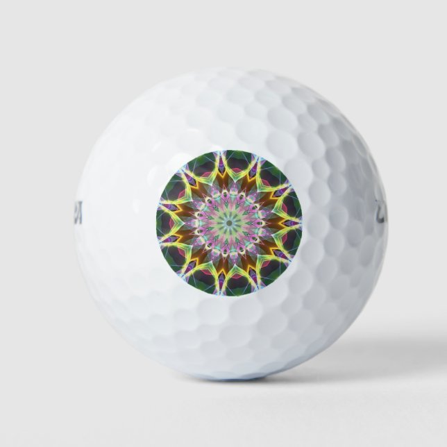 Farbexplosion Golfball (Vorderseite)