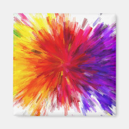 Farbexplosion Magnet