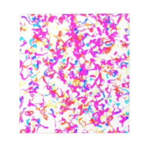 Farbexplosion Notizblock