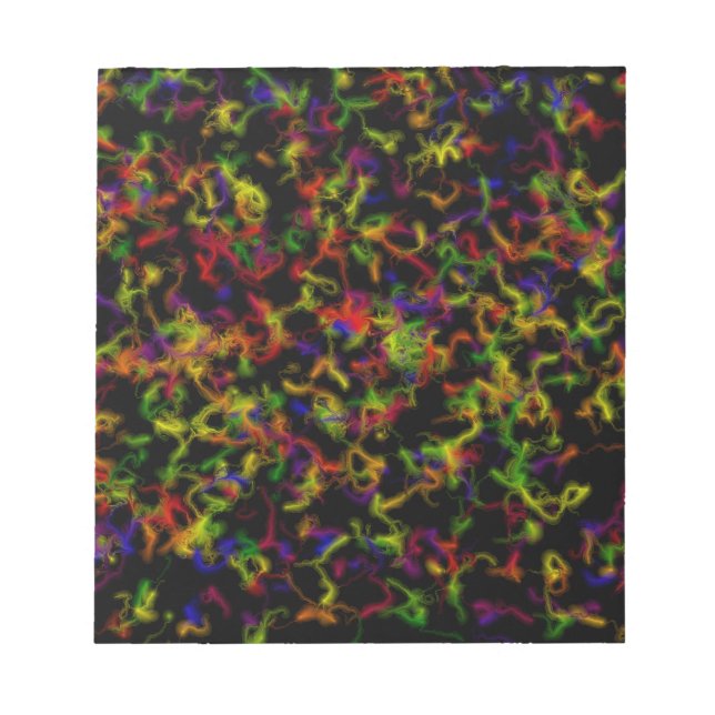 Farbexplosion Notizblock (Vorderseite)