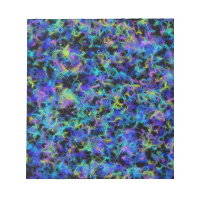 Farbexplosion Notizblock (Vorderseite)