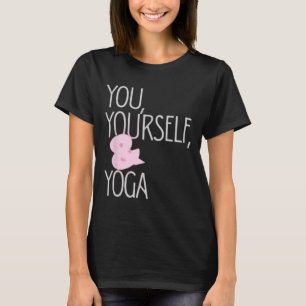 Farbexplosion und Yoga-Spaß T-Shirt