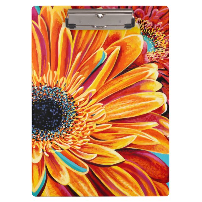 Farbexplosionen II Klemmbrett (Vorderseite)