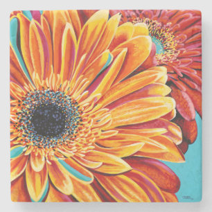 Farbexplosionen II Steinuntersetzer