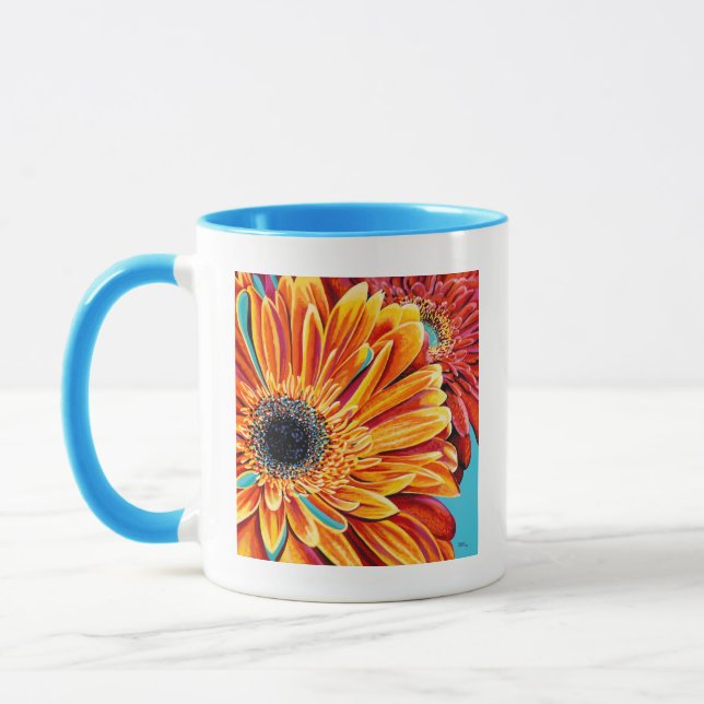Farbexplosionen II Tasse (Links)
