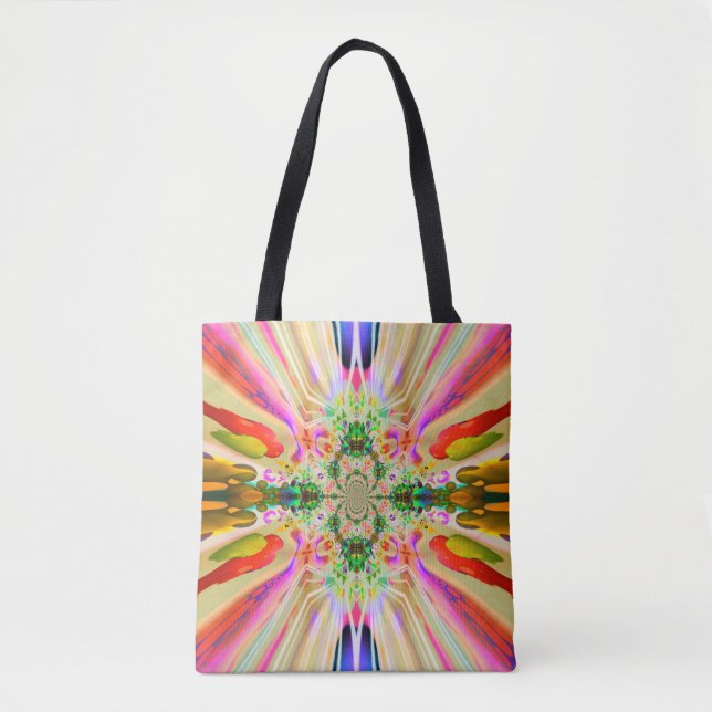 Farbfackeln Totbeutel Tasche (Vorderseite)
