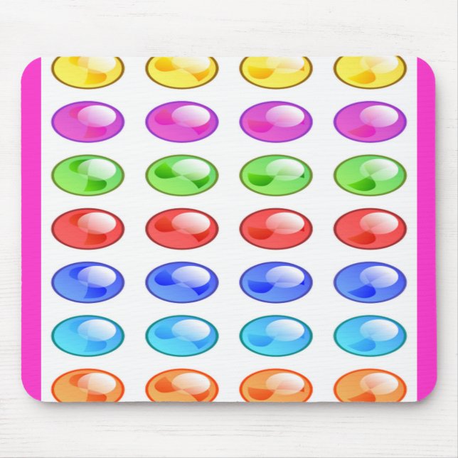 FARBFÄHIGE KREISPATTER MOUSEPAD (Vorne)
