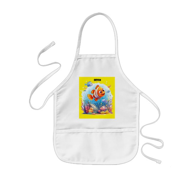 FARBFANG FÜR KINDERSCHÜRZE (Vorne)