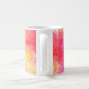 Farbfarbe Kaffeetasse
