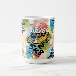 FARBFARBEN NIE 2 FRIERT 2 SK8 KAFFEETASSE