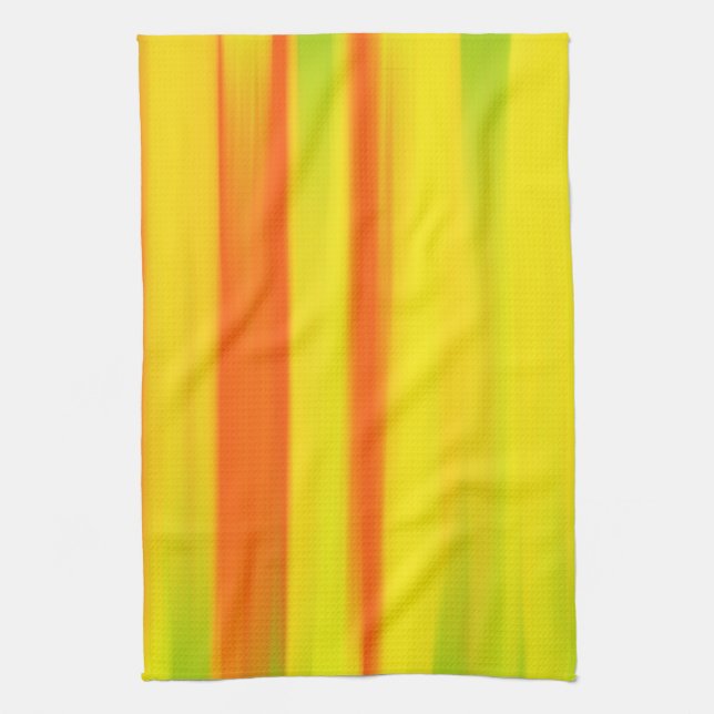 FARBFARBENER RAINBODEN GESCHIRRTUCH (Vertikal)