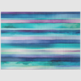 Farbfarbenfrohe Streifen Papiertücher Seidenpapier