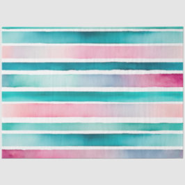 Farbfarbenfrohe Streifen Papiertücher Seidenpapier