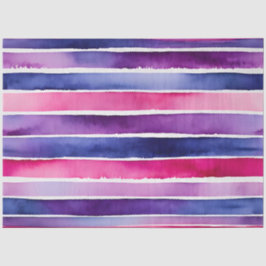 Farbfarbenfrohe Streifen Papiertücher Seidenpapier