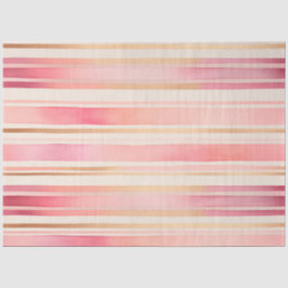 Farbfarbenfrohe Streifen Papiertücher Seidenpapier