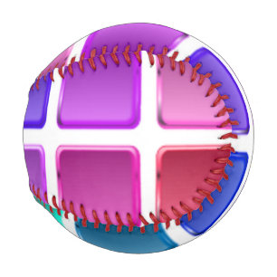 FARBFARBIGE TILPLÄTZE BASEBALL