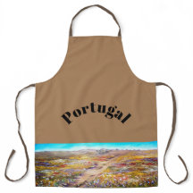 FARBFELD IN DER PORTUGAL ERWACHSENEN SCHÜRZE