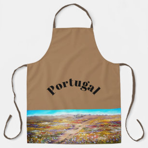 FARBFELD IN DER PORTUGAL ERWACHSENEN SCHÜRZE