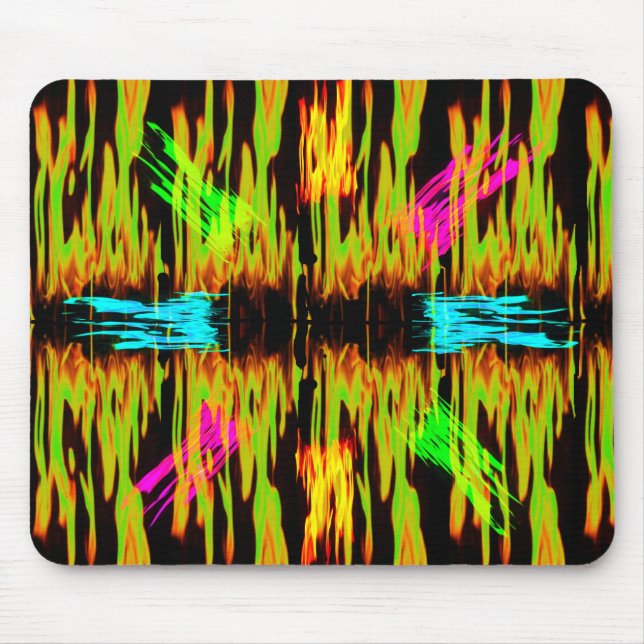 Farbfeuermousepad Mousepad (Vorne)