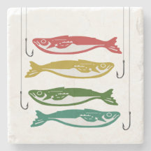 Farbfisch mit Fischbügeln