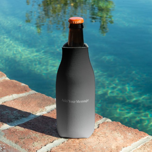 Farbflasche mit Regenbogen Cooler Flaschenkühler (In Situ Pool)