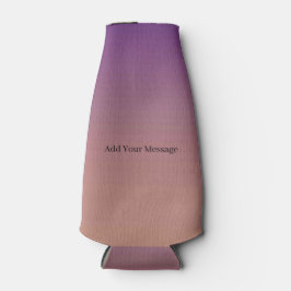 Farbflasche mit Regenbogen Cooler Flaschenkühler