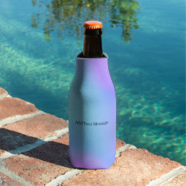 Farbflasche mit Regenbogen Cooler Flaschenkühler
