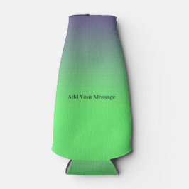 Farbflasche mit Regenbogen Cooler Flaschenkühler