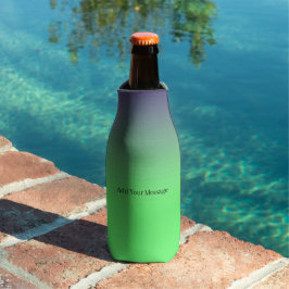 Farbflasche mit Regenbogen Cooler Flaschenkühler