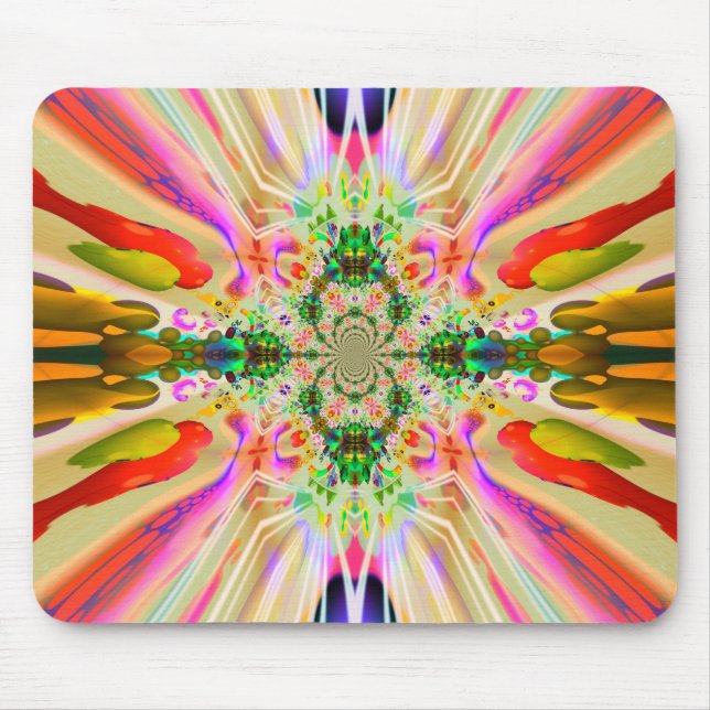 Farbflecken Mousepad (Vorne)