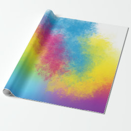 Farbflick Geschenkpapier