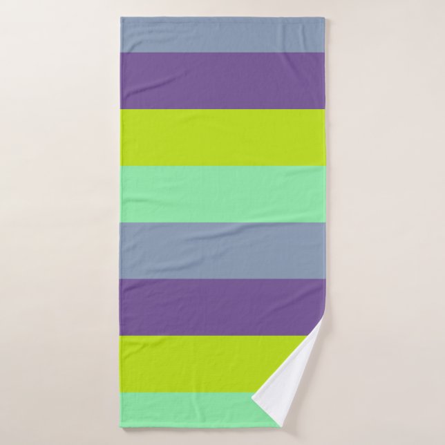 Farbgeblasenes Badehandtuch - Soft & Stylish (Badehandtuch)