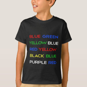 Farbgehirn-harte Nuss T-Shirt