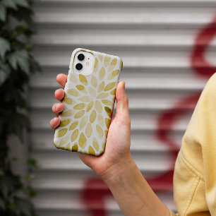 Farbgelbe Pinselstriche Case-Mate iPhone Hülle