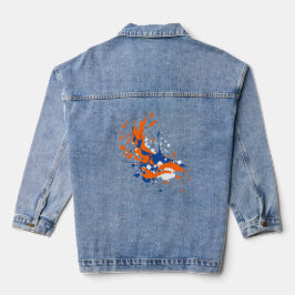 Farbgestaltung Jeansjacke