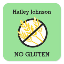 Farbglutenwein Celiac Personalisiert Kids