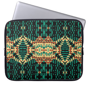 Farbgravieren Vintage Illustration Laptopschutzhülle