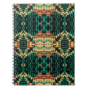 Farbgravieren Vintage Illustration Notizblock