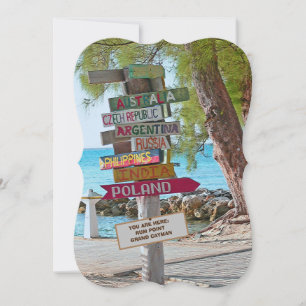 FARBHAFTE LÄNDERUNTERZEICHNUNGEN AM RUM POINT, GR.